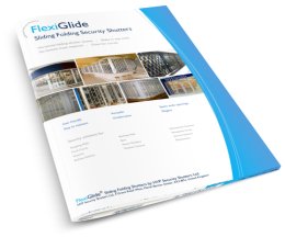 FlexiGlide sliding folding shutter brochure