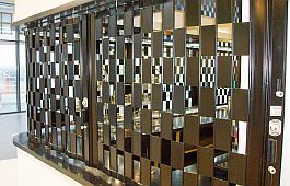 FlexiGlide Barrier sliding folding shutter